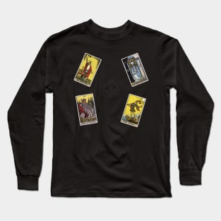 Tarot Sticker Set No. 1 Long Sleeve T-Shirt